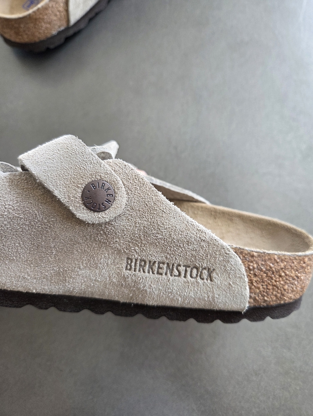 Birkenstock Boston Soft Footbed Suede Leather Size 38 New - Picture 5 of 10